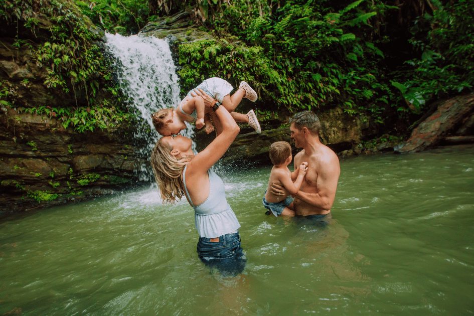 Family Puerto Rico Vacation-Jungle
